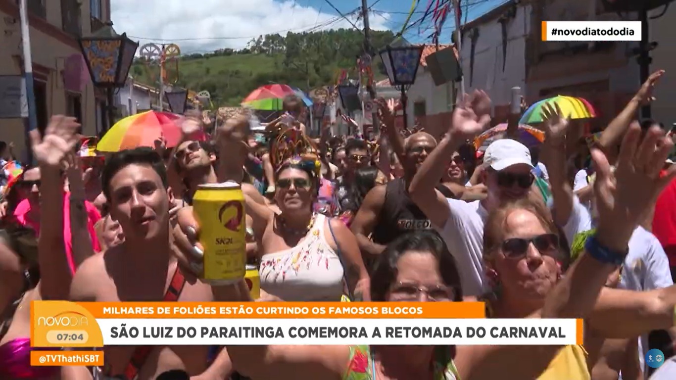 São Luiz do Paraitinga comemora a retomada do carnaval São Luiz do Paraitinga comemora a retomada do carnaval