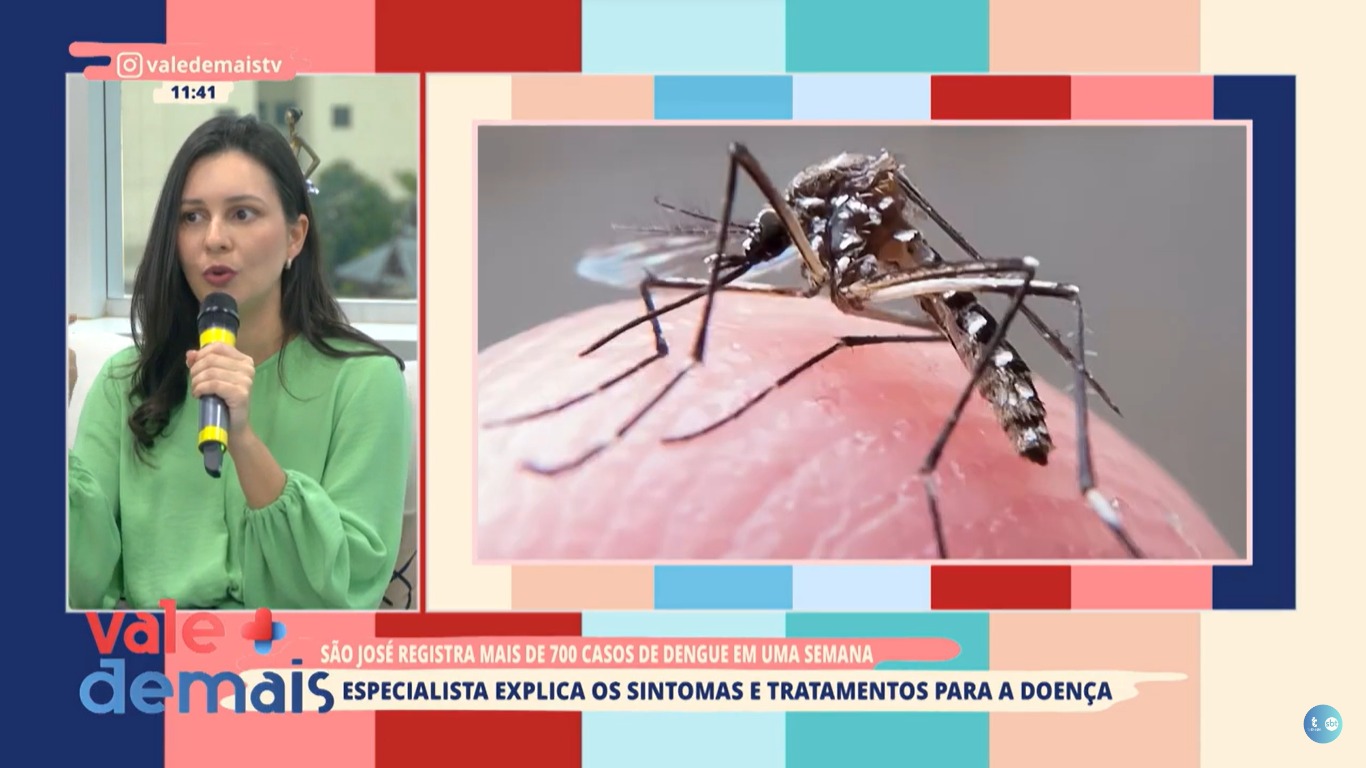 Especialista explica os sintomas e tratamentos da Dengue Especialista explica os sintomas e tratamentos da Dengue
