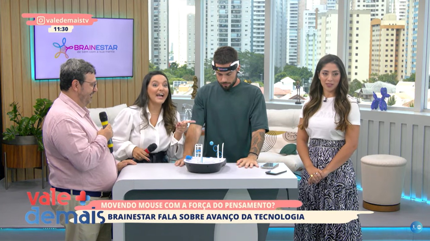 Movendo mouse com a mente? Empresa de neurofeedback comenta sobre o avanço da tecnologia