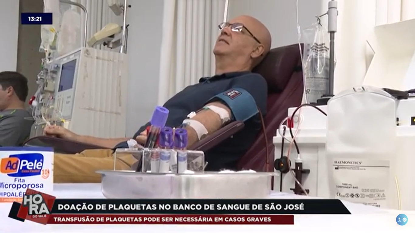 Doação de plaquetas pode ajudar pessoas com dengue