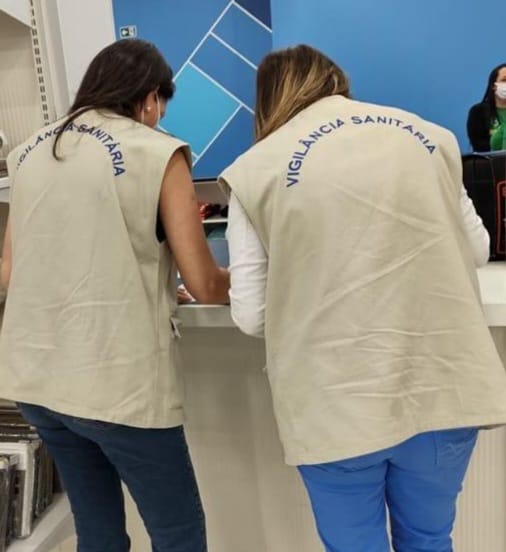 A Vigilância Sanitária faz alerta sobre o golpe da 