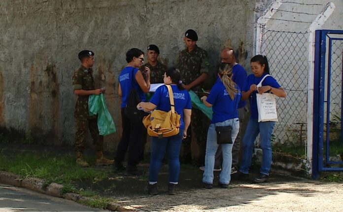 Prefeitura realiza mutirão no combate à dengue no Cemitério da Saudade