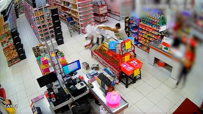 Homem invade loja de utilidades e quebra tudo; alegou que não foi atendido como queria