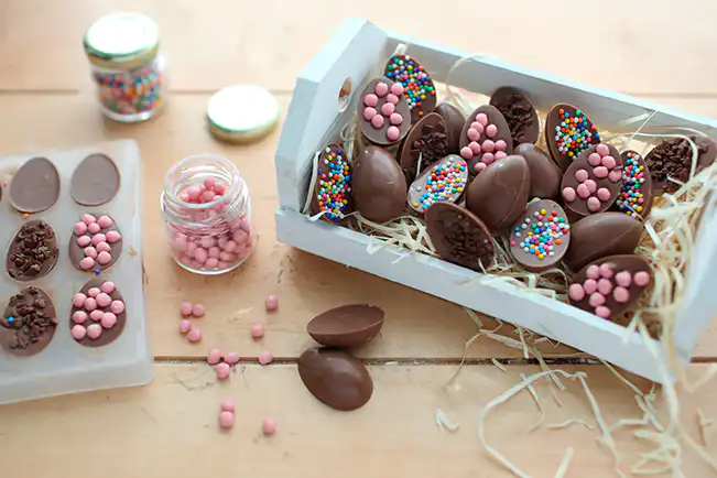 Mini Ovos de Chocolate