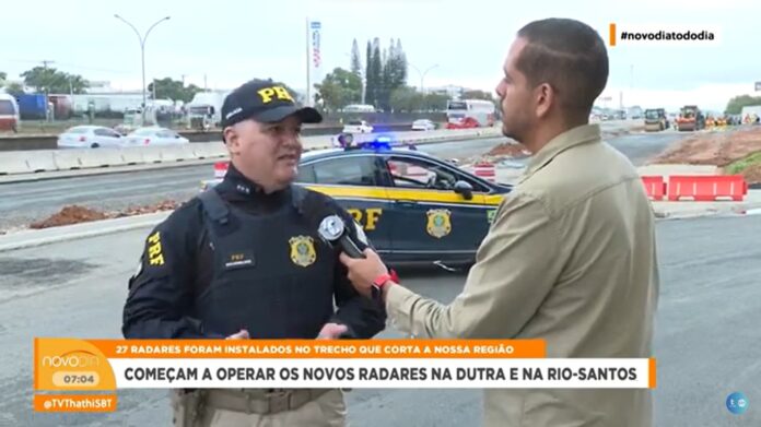 Chefe da PRF fala sobre novos radares da Dutra e Rio-Santos