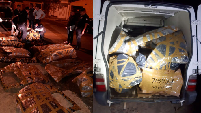 Os GCMs encontraram em uma casa em Limeira, diversas peças embaladas para venda, além de nota fiscais e outras anotações. Os GCMs encontraram em uma casa em Limeira, diversas peças embaladas para venda, além de nota fiscais e outras anotações.