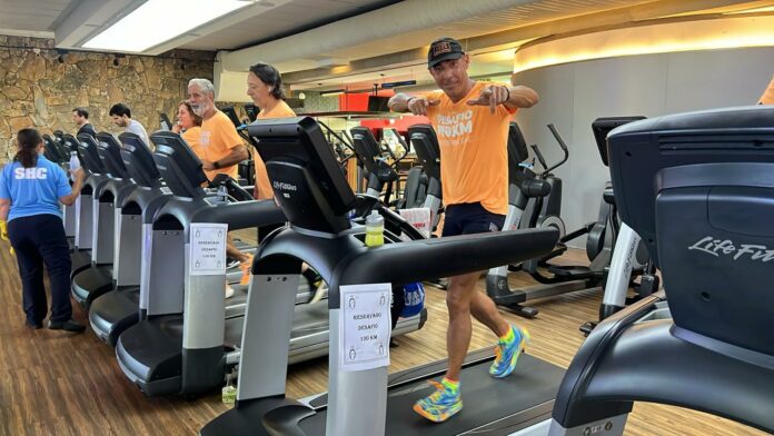 Haja fôlego! Ultramaratonista se propõem correr 100 km na esteira