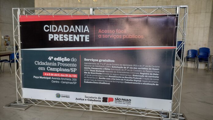 Programa estadual Cidadania Presente traz serviços gratuitos para Campinas Programa estadual Cidadania Presente traz serviços gratuitos para Campinas