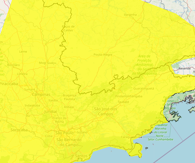 onda de calor vale do paraíba inmet