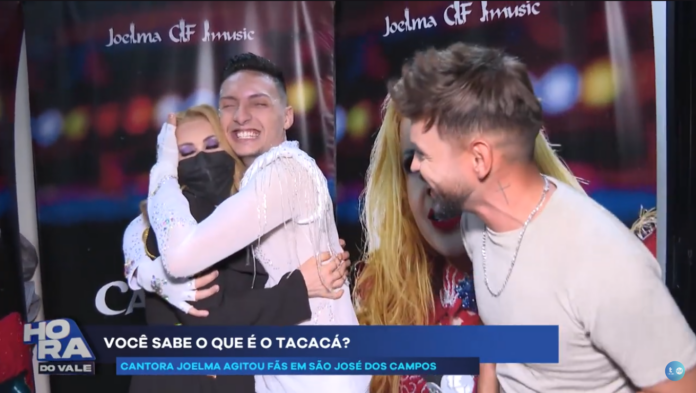 Fãs provam o famoso 