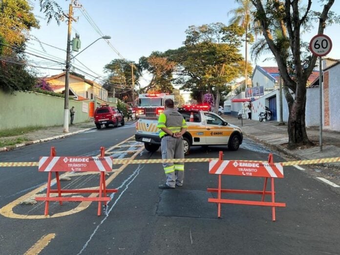 Trecho de rua de Campinas terá bloqueio viário por quatro dias