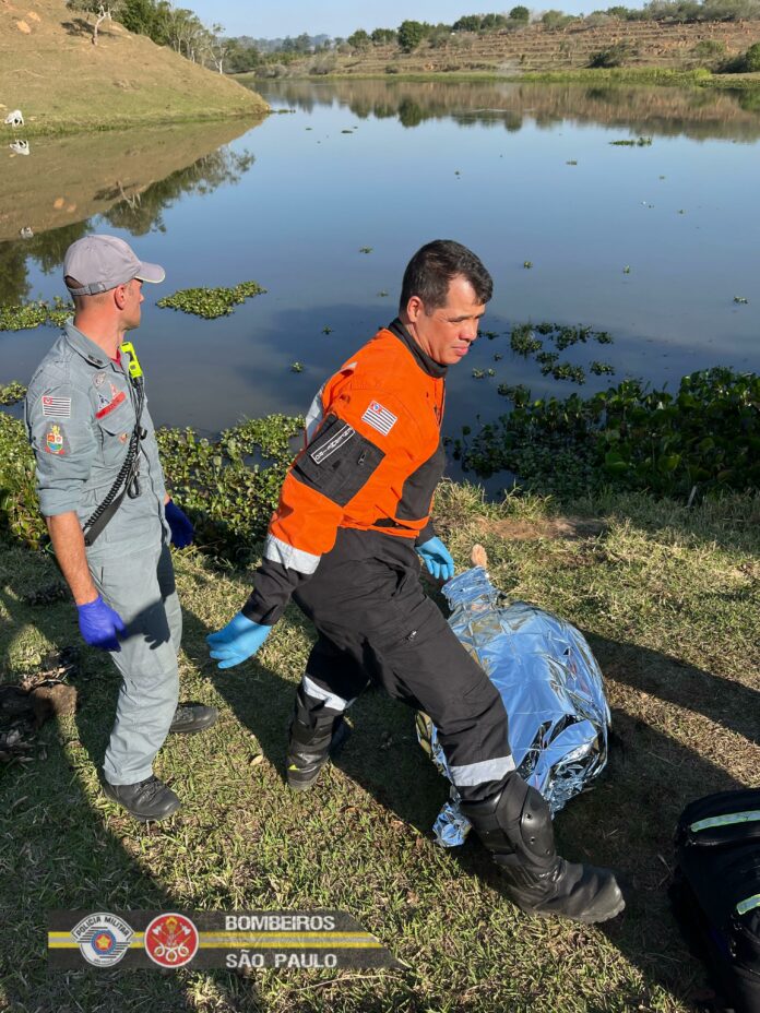 Homem morre afogado em represa no interior de SP Homem morre afogado em represa no interior de SP