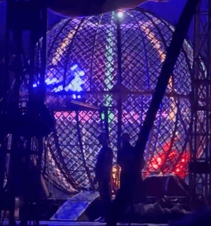 Globo da morte Limeira acidente circo