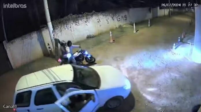 Foto: Reprodução/Câmera de segurança