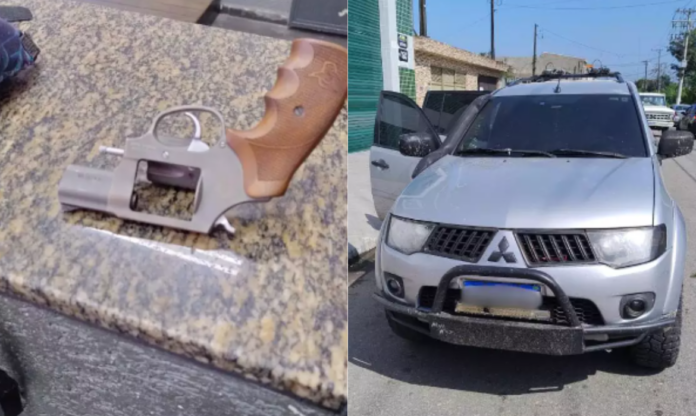 arma sem documentação são vicente