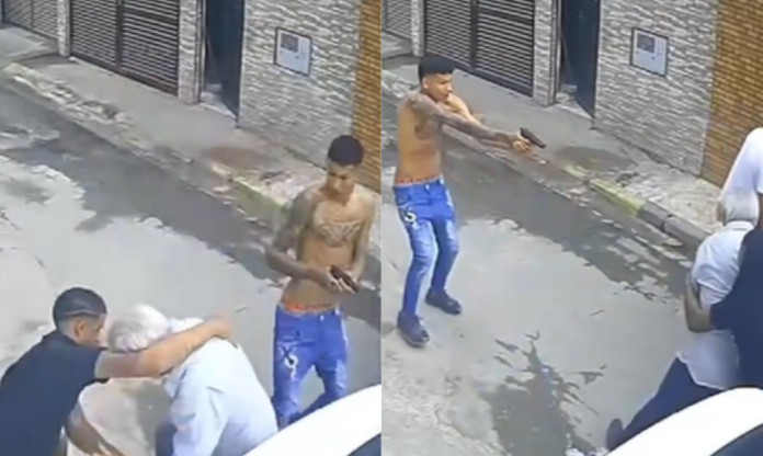 idoso brutalmente agredido