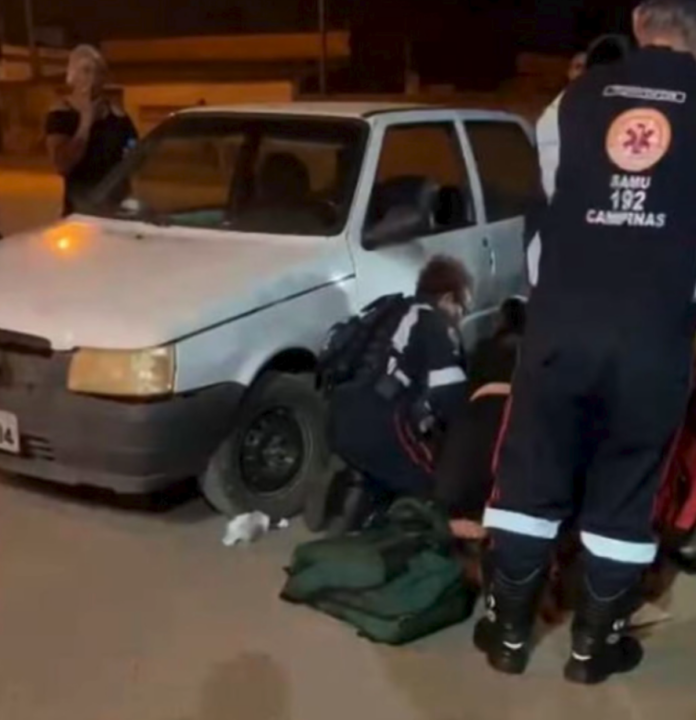 atro O menino foi atropelado na Rua Did Zogaeb, no Jardim Campo Belo, enquanto seguia sua avó, que ia fazer compras em um mercadinho localizado do outro lado da rua.