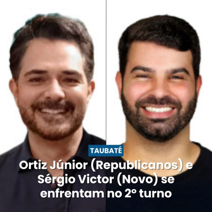 Segundo turno em Taubaté será entre Ortiz Junior e Sergio Victor