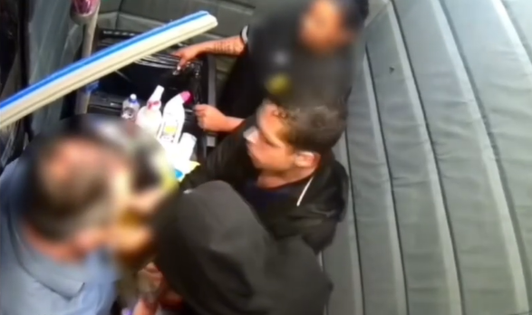 criminosos prédio de luxo