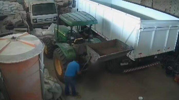 Foto: Reprodução/Câmera de segurança