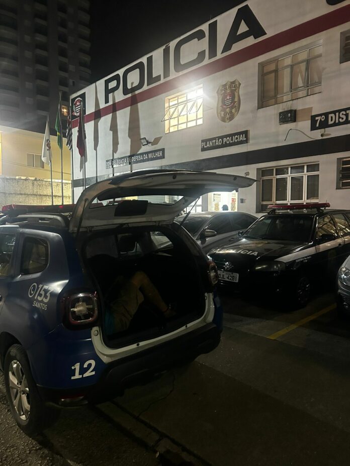 Guardas Municipais detêm foragido da justiça em Santos