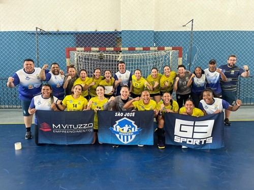 Time júnior feminino do São José está na final do Paulista de Handebol