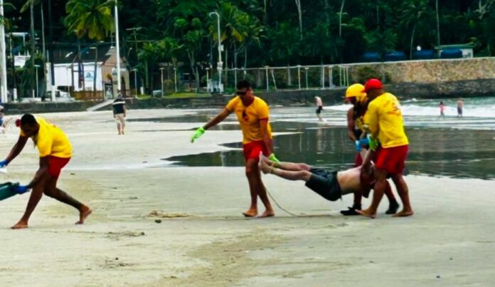 corpo encontrado guarujá