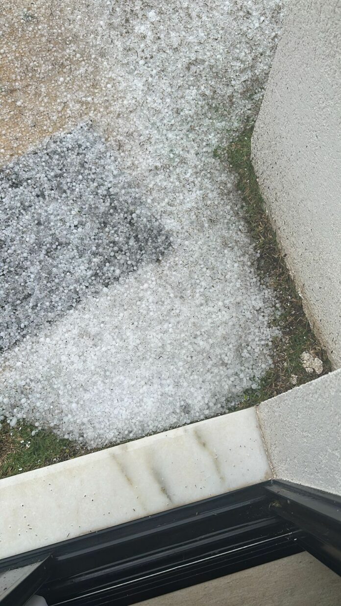 Inmet publica alerta para tempestades e queda de granizo na região