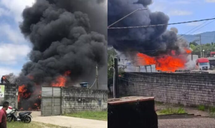 incendio guarujá