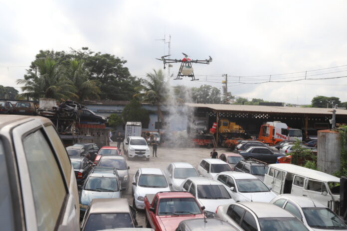Jacareí anuncia uso de drones para auxiliar no combate à dengue