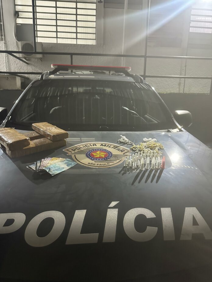Polícia prende homem com mais de 3kg de drogas em São José