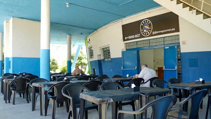 apos-concessao-restaurante-do-ginasio-de-esportes-dr-placido-rocha-e-reaberto Foto: Divulgação