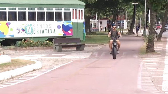 MOTO ELETRICA SANTOS