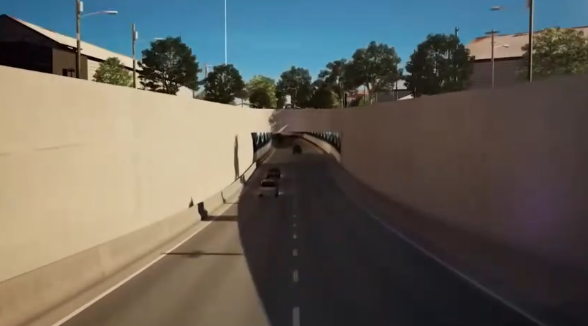 TUNEL SANTOS GUARUJA