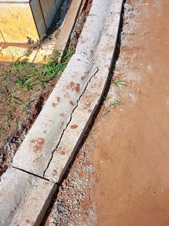 obras-de-pavimentacao-alteram-acesso-de-veiculos-ao-cemiterio-recanto-de-paz Foto: Divulgação