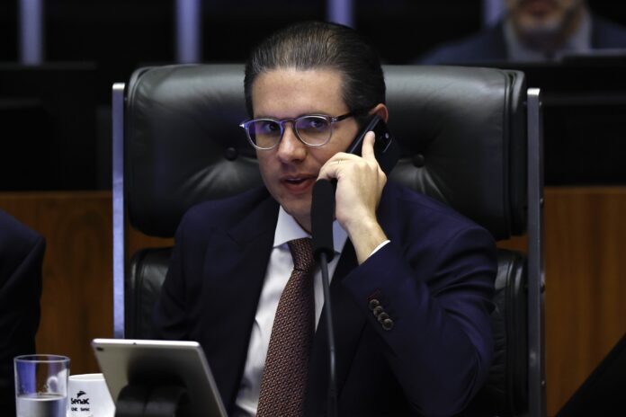 O presidente da Câmara dos Deputados, Hugo Motta | Pedro Ladeira/Folhapress