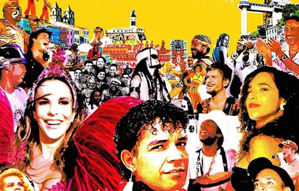 Imagem ilustrativa do axé music mostrando como a Bahia criou um dos maiores ritmos do país