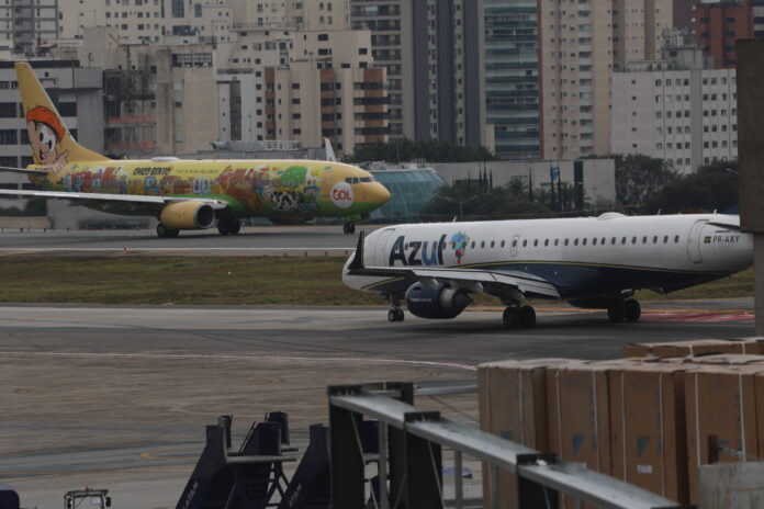 Pousos e decolagens no aeroporto de Congonhas | Renato S. Cerqueira/Ato Press/Folhapress