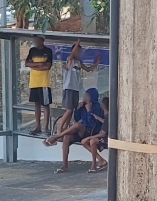 Grupo de jovens, com idades entre 11 e 15 anos, quebrou estrutura durante “desafio”; caso foi levado à delegacia da Infância e Juventude Grupo de jovens, com idades entre 11 e 15 anos, quebrou estrutura durante “desafio”; caso foi levado à delegacia da Infância e Juventude