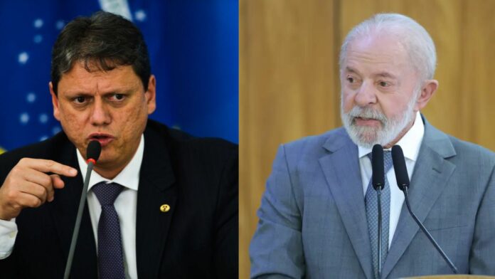 Tarcísio e Lula | Fotos: Agência Brasil