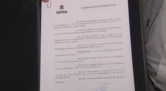 LUOS Projeto de Lei da LUOS: nova regulamentação urbana para Santos