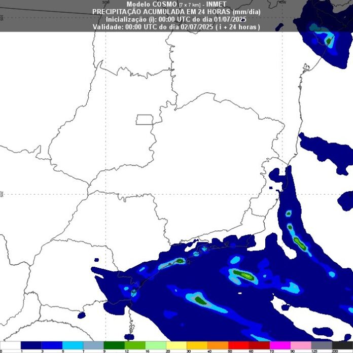 Frente fria muda o tempo em São Paulo nesta terça-feira