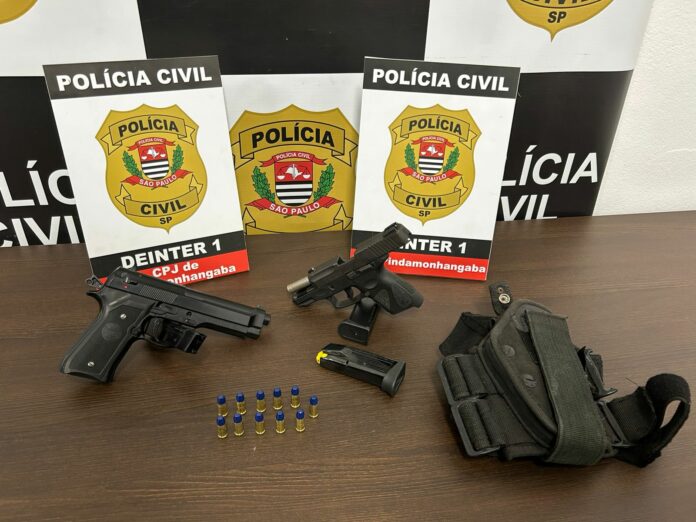 Homem é preso após atirar contra escola particular em Pindamonhangaba