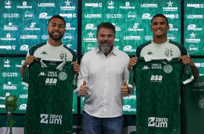 Guarani apresenta dois novos reforços para a sequência da Série C