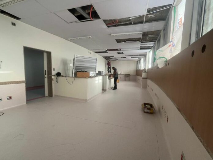 reforma-da-uti-pediatrica-da-santa-casa-de-aracatuba-entra-na-fase-de-acabamento Foto: Divulgação