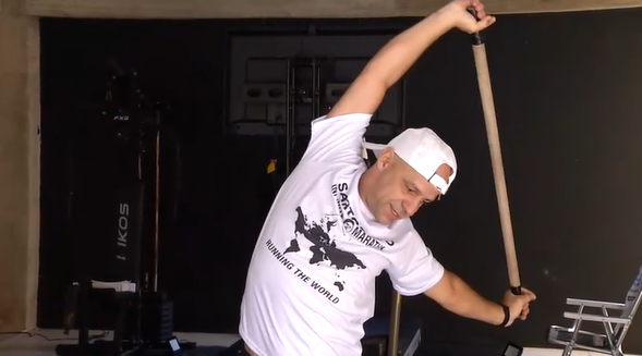 ultramaratonista Ultramaratonista bate recorde de volta ao mundo