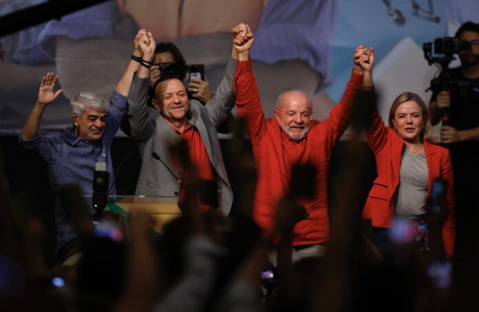 Presidente Lula participa do 17° Encontro Nacional do PT, que confirmou a presidência de Edinho Silva, como novo presidente do PT | Pedro Ladeira/Folhapress