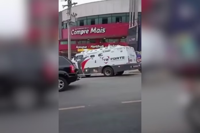 Palco da ocorrência em Osasco | Reprodução redes sociais