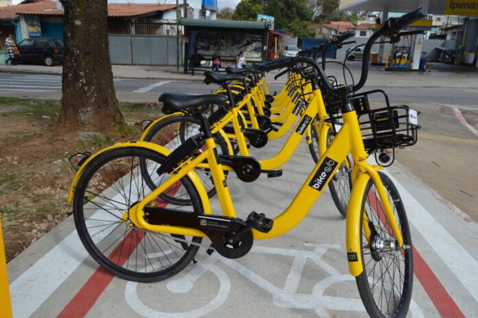 Tarifa das bicicletas compartilhadas de São José terá aumento a partir da próxima semana Tarifa das bicicletas compartilhadas de São José terá aumento a partir da próxima semana