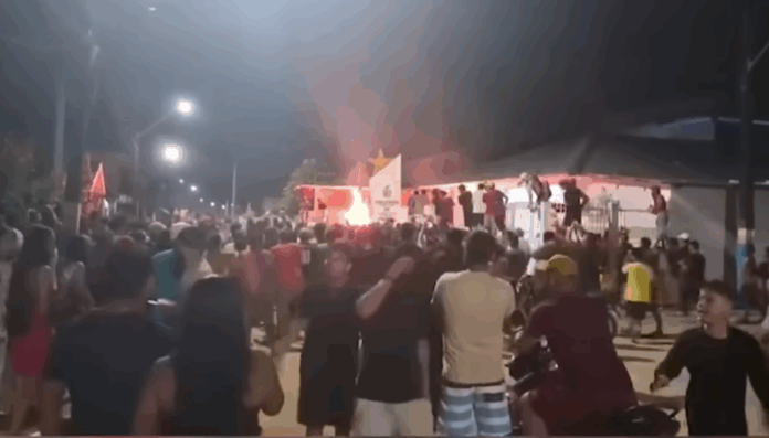 Caso no Amazonas de homem queimado vivo | Reprodução